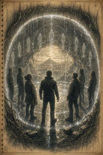 Interior illustration from Book One · Part Two