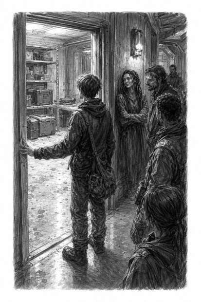 Interior illustration from Book Three · Part One
