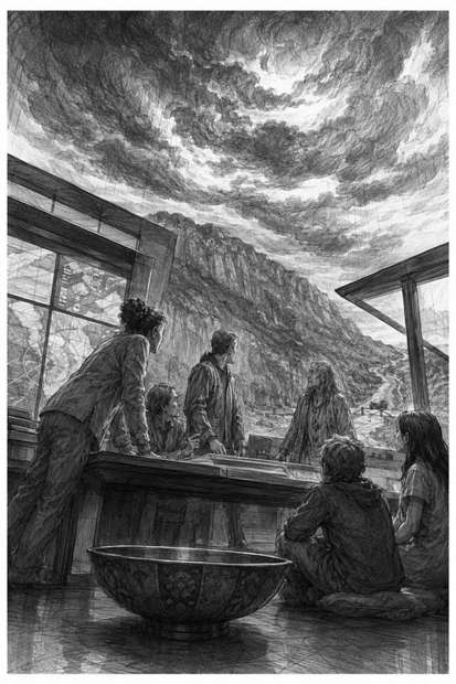 Interior illustration from Book Three · Part Two