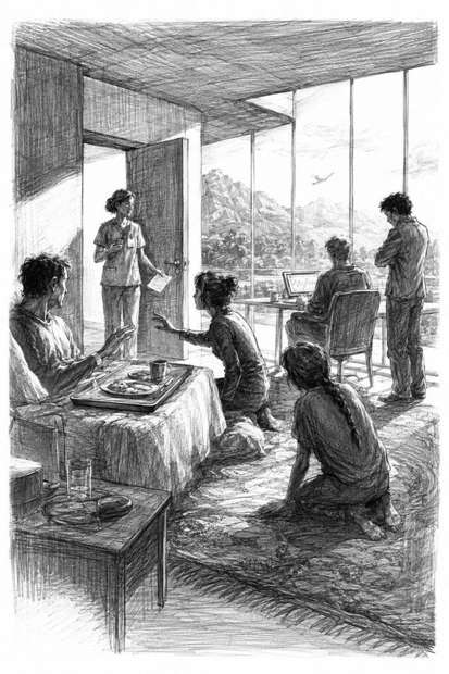 Interior illustration from Book Three · Part Three