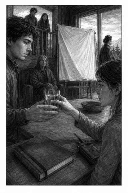 Interior illustration from Book Three · Part Four