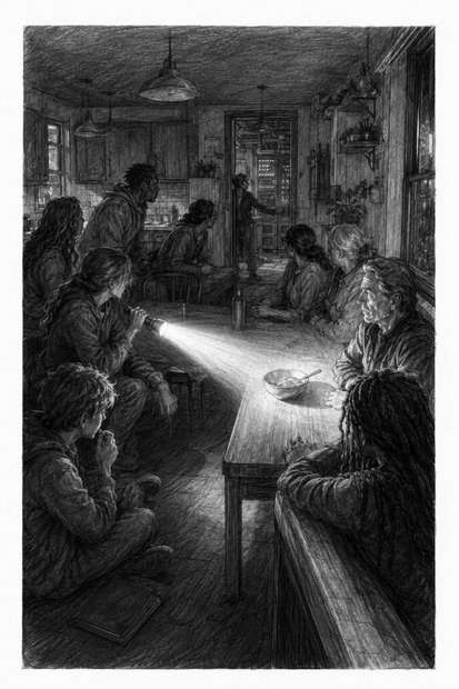 Interior illustration from Book Three · Part Four