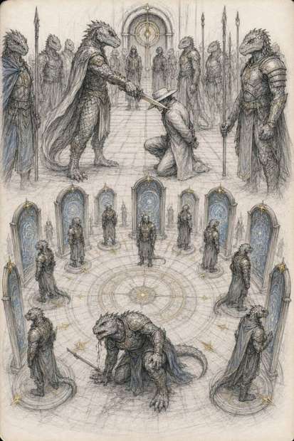 Interior illustration from Book Two · Part One