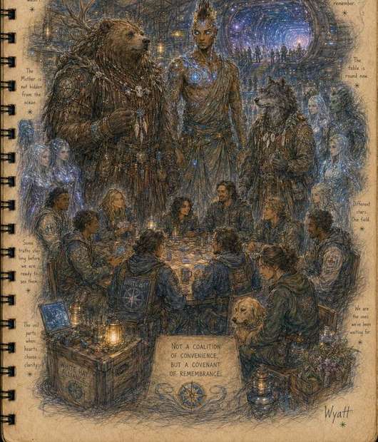 Interior illustration from Book Two · Part Three