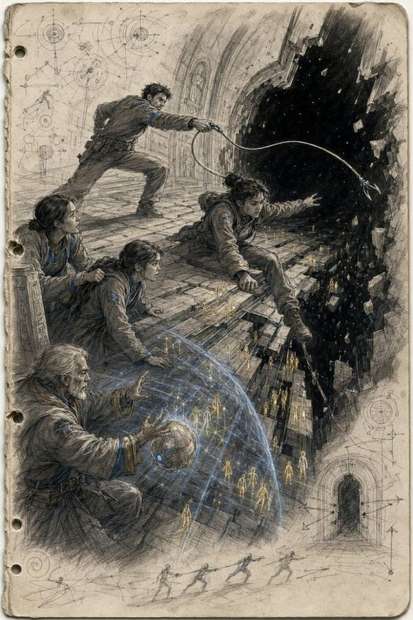 Interior illustration from Book Two · Part Two
