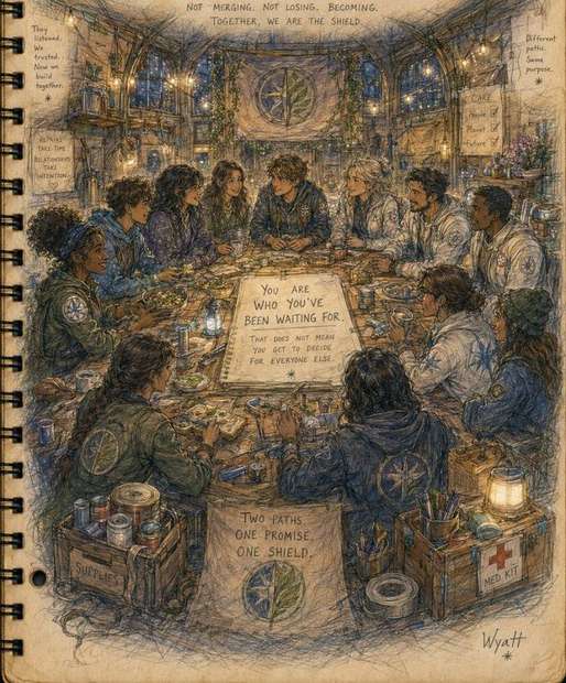 Interior illustration from Book Two · Part Two